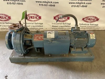 Dean PH-2111 Cast Iron Centrifugal Pump 1-1/2x3x8 1HP 70gpm 3PH - Image 1 of 4