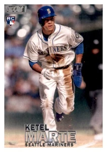 2016 Stadium Club Ketel Marte Rookie RC MLB Insert PWE Mariners #245 - Picture 1 of 2
