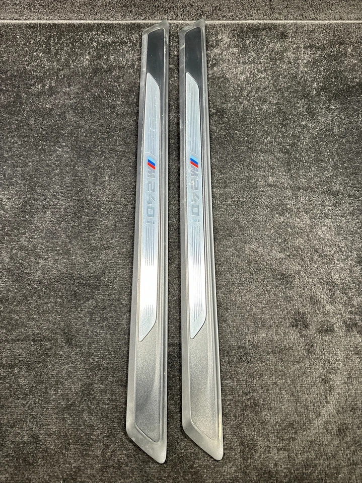 2017 BMW M240i F22 Driver/ Passenger LH & RH Door Sill Trim OEM - Image 1 of 4