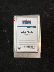 ***APPROVED*** Cisco 1GB ATA PCMCIA Type-2 16-3077-0x CSS5-FD-1GB - Picture 1 of 2