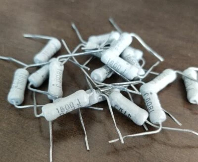 (10) 180 Ohm 2W RSX2 Metal Oxide Japan Resistor Hifi amplifier audio vintage  - Image 1 of 2