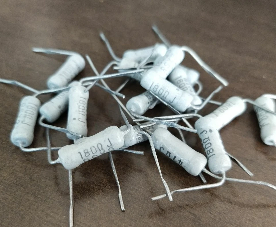 (10) 180 Ohm 2W RSX2 Metal Oxide Japan Resistor Hifi amplifier audio vintage  - Image 1 of 2