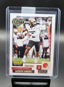 2025 Panini Instant NFL DRAFT NIGHT 7 SHEDEUR SANDERS CLEV BROWNS ROOKIE b - Bild 1 von 2