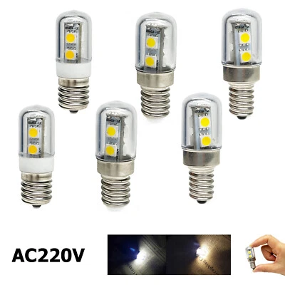 E14 E12 E17 Led Light Bulb 1w Screw 220v White Lights Refrigeration Kitchen Hood - Image 1 of 4