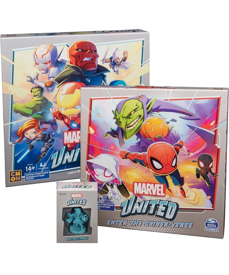 Marvel United, Superhero Card Strategy Board Game Comic Bundle With Dr Strange  - Image 1 of 1