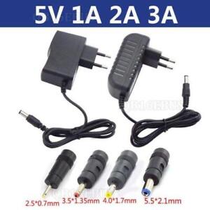 5V 1A2A3A DC Power Adapter Power Supply Charger 5.5*2.5mm 3.5*1.35mm DC Plug B16