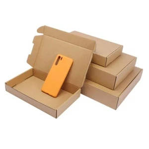 10 PCS Extra Hard White or Brown Shipping Carton Packaging Box - Picture 1 of 11