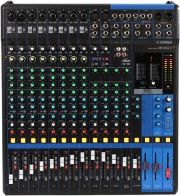 Yamaha MG16XU 16-channel Mixer with USB and FX - Image 1 of 3