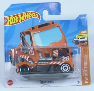 Hot Wheels 2022 #127 - HCW42 -A- HW Hot Trucks - Rennen Rig - Imagen 1 de 1
