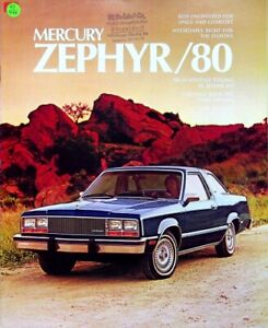 276951) Mercury Zephyr - USA - Prospekt 1980
