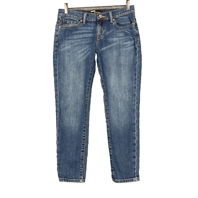 Pantalones de mezclilla BDG para mujer 28 azules Grazer Cigargette tiro bajo mediano algodón elástico Foto 1 de 4