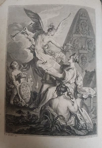 Dom Devienne Histoire de la ville de Bordeaux Première partie 1771 EO gravures A - Picture 1 of 11