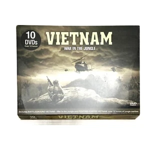 10 DVD Vietnam War In The Jungle New Sealed with Special Features over 15 hrs - Picture 1 of 4