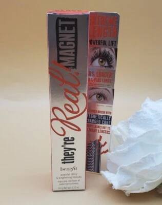 Benefit Cosmetics They're Real Magnet Supercharged Black Mascara 0.32 oz SEALED  - Image 1 of 4