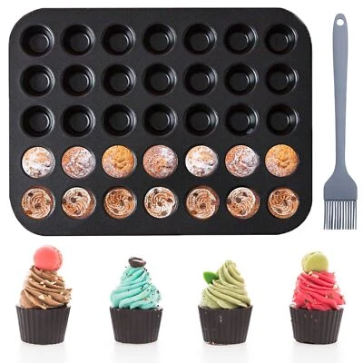Muffin Backform Muffinform 35 * 265 * 2cm Antihaft Mini Muffins Backform für ... - Bild 1 von 4