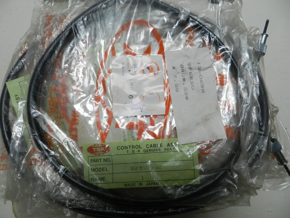 NOS YAMAHA RD350 XS360 XS400 RD400 +  SPEEDOMETER SPEEDO CABLE  351-83550-01 - Image 1 of 1