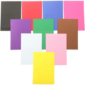 10 PIEZAS Hojas Hágalo Usted Mismo Preescolar Hoja Arco Iris Artesanía Hoja Pintura Esponja - Imagen 1 de 12