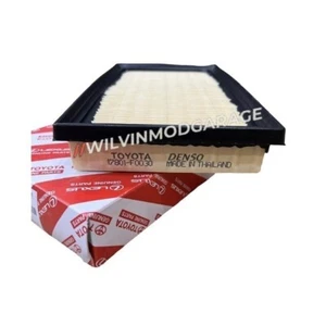 Genuine Element Air Filter 2018-up Toyota Corolla 17801-F0030 Thailand OEM - Foto 1 di 6