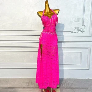 Belly Dancing Costume for Women's Tassel Outfit Oriental Dance Clot - Picture 1 of 11