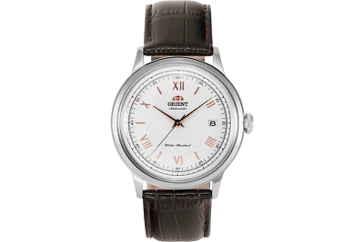 Reloj de Vestir Automático Orient Bambino Versión 2 TAC00008W0 AC00008W Esfera Blanca  Foto 1 de 2