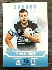 2017 NRL TRADERS 'PEARL SERIES' TRADING CARD - WADE GRAHAM/SHARKS