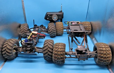 #SE4054# Sammlerstück HILTI Graupner RC Auto Monstertruck 1:8 *RAR* lesen - Bild 1 von 4