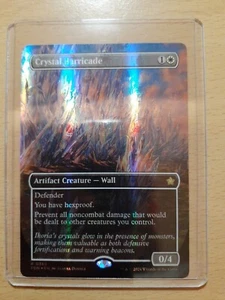 Crystal Barricade Showcase Foil Mythic, Foundations #365, MTG Magic  - Bild 1 von 3