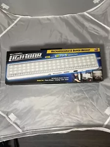 Light Bar 60 LED Super Bright Rechargeable Auto Light Sensor 720 Lumen w/ Stand - Picture 1 of 4