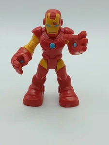 Playskool Marvel Super Hero Adventures IRON MAN figure red & yellow movie armor - Picture 1 of 4