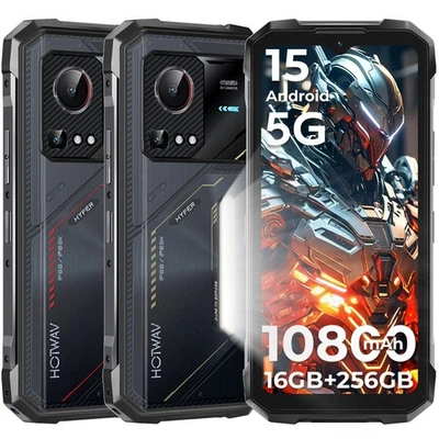 HOTWAV Hyper 7S Outdoor Handy 5G 16GB+256GB 10800mAh Android 15 Smartphone 6,6" - Bild 1 von 4