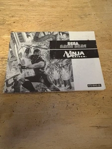 Ninja Gaiden Sega Game Gear - Manual - Imagen 1 de 2