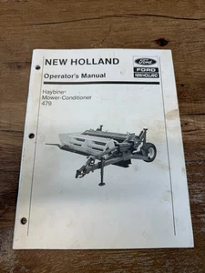New Holland Haybine Mower-Conditioner 479 Operator's Manual - Picture 1 of 5