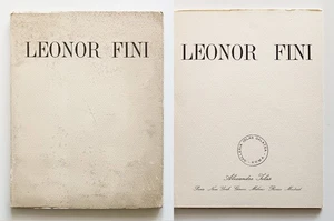 Leonor Fini Galerie Iolas Galatea Rom 1965 Text Luigi Carluccio Selten - Bild 1 von 7