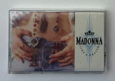 Madonna "Like A Prayer" Cassette Sire Records 4-25844 US Version - New/Sealed - Image 1 of 2