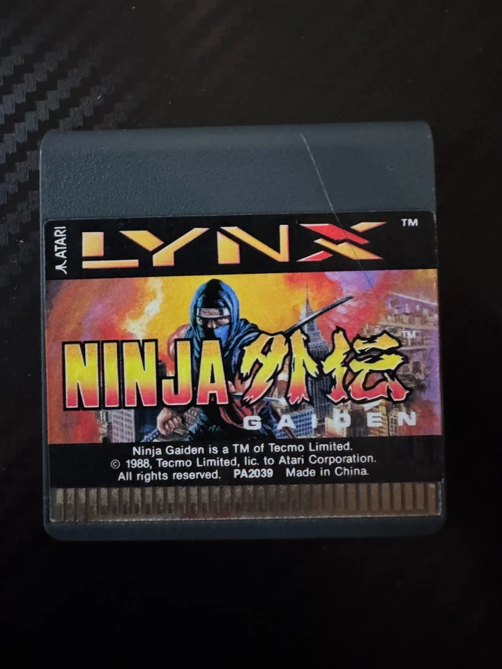 Ninja Gaiden, Cartridge only, for Atari Lynx - Image 1 of 1