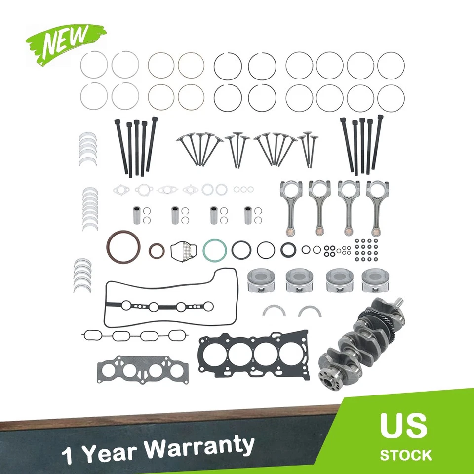 For 2002-2008 Toyota Solara 2002-2011 Toyota Camry Engine Rebuild Overhaul Kit Foto 1 de 4