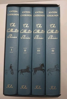 The Collected Stories Of Anton Chekhov, Folio Society Illustrated 4 Volume Set - Image 1 of 4
