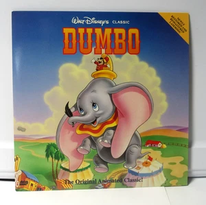 Dumbo (1941) Laserdisc LD Walt Disney Video, Classic Movie NTSC Buy 2 get 1 FREE - Picture 1 of 3
