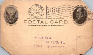 OHIO VALLEY GAS CO. Billing Correspondence c1906 Postcard - Picture 1 of 2