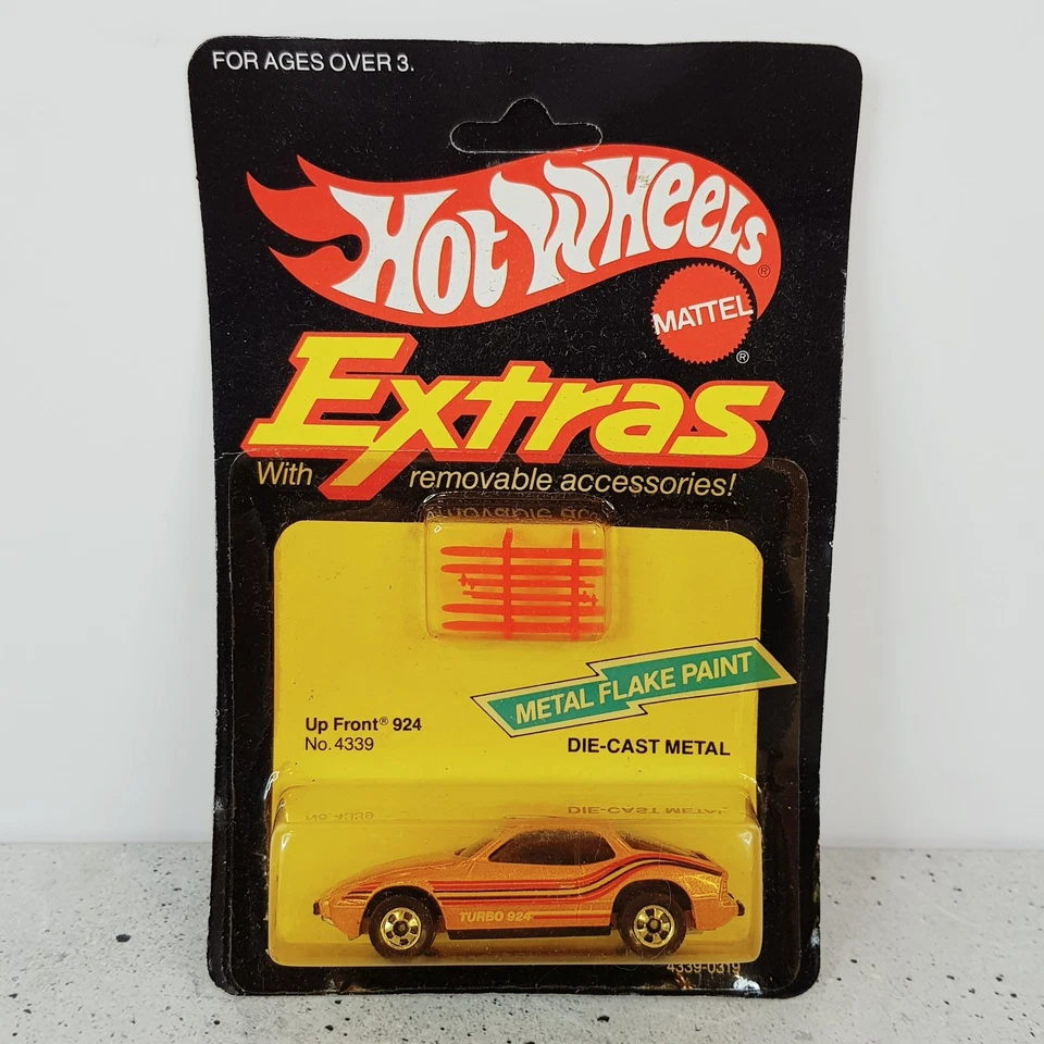 De colección 1983 Hot Wheels Extras Diecast Metalflake Gold Porsche DELANTERO 924 RARO Foto 1 de 4
