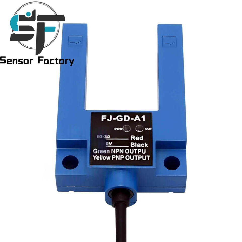 Interruptor fotoeléctrico de capa plana elevador en forma de U FJ-GD-A1 1 PIEZA nuevo con caja Foto 1 de 4