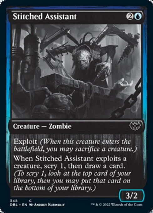 MTG Stitched Assistant English DBL - Image 1 of 1
