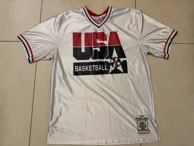 Camisa de Tiro Masculina Mitchell & Ness NBA 1992 Team USA Michael Jordan Tamanho XL 48 - Imagem 1 de 4