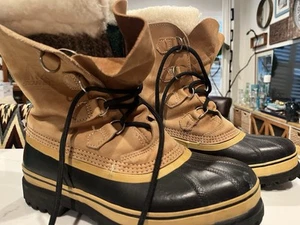 Sorel Caribou Hombre Botas de Nieve Multicolor Impermeables Aisladas Invierno Talla 9 - Imagen 1 de 8