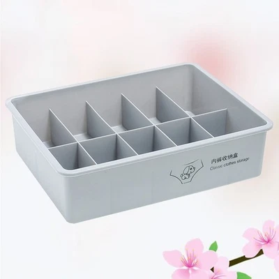  2 Piece Drawer Organizer Socks Storage Box Underwear - Image 1 of 4