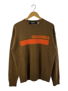 DSQUARED2 Knit & Sweater (thick) M Wool BRW Plain S74HA1076 Used - Picture 1 of 5