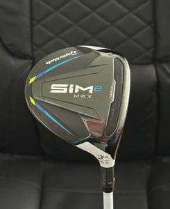 TaylorMade SIM 2 Max 3 Fairway Wood HL Fujikura Regular Shaft - Nice! - Picture 1 of 6