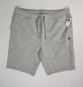Polo Ralph Lauren Fleece Shorts Mens 2XL Heather Grey NWT Comfort Casual - Picture 1 of 9