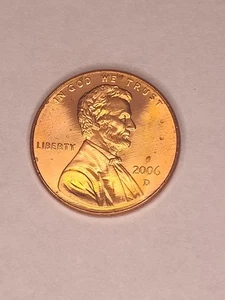 2006 Lincoln Cent – DDO Doubled Ear Variety Error – Uncirculated - Picture 1 of 2