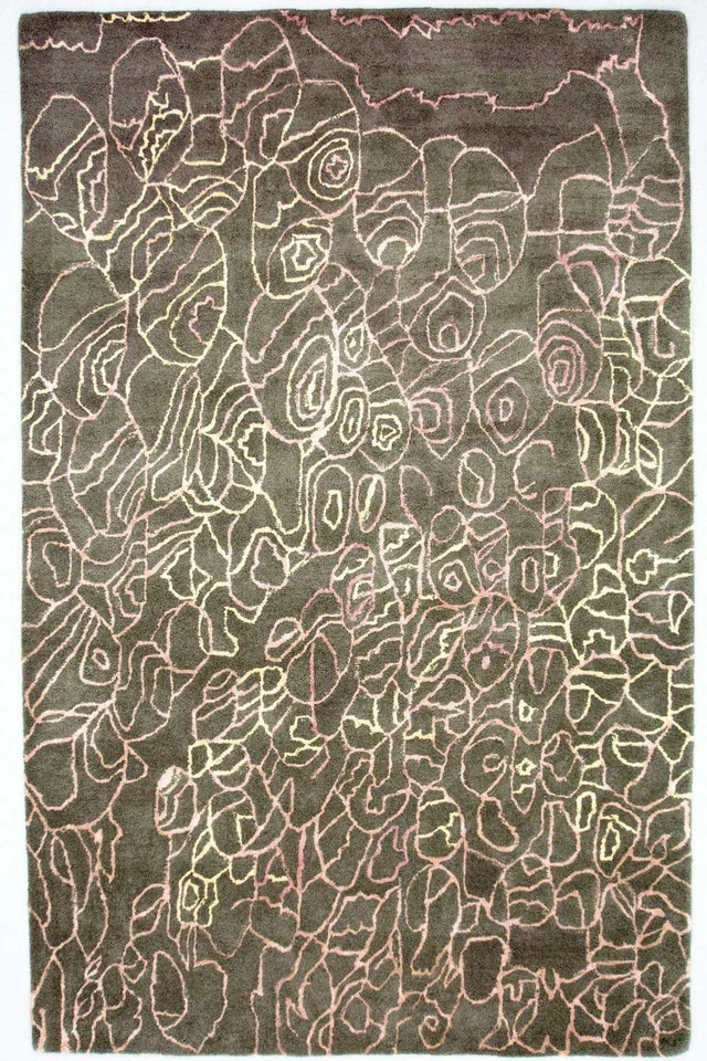 Morgenland Designer Teppich - 244 x 152 cm - Mehrfarbig - Bild 1 von 4